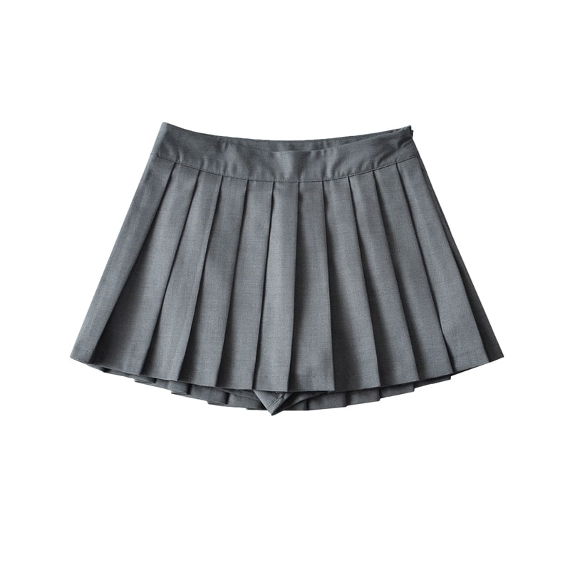 High Waist Pleated Pickleball Skirt for Women