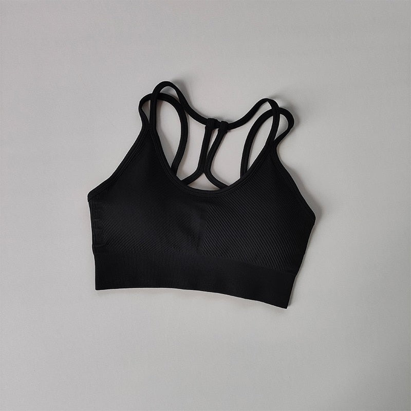 Breathable Women's Seamless Bra Crop Top (Small - Large)