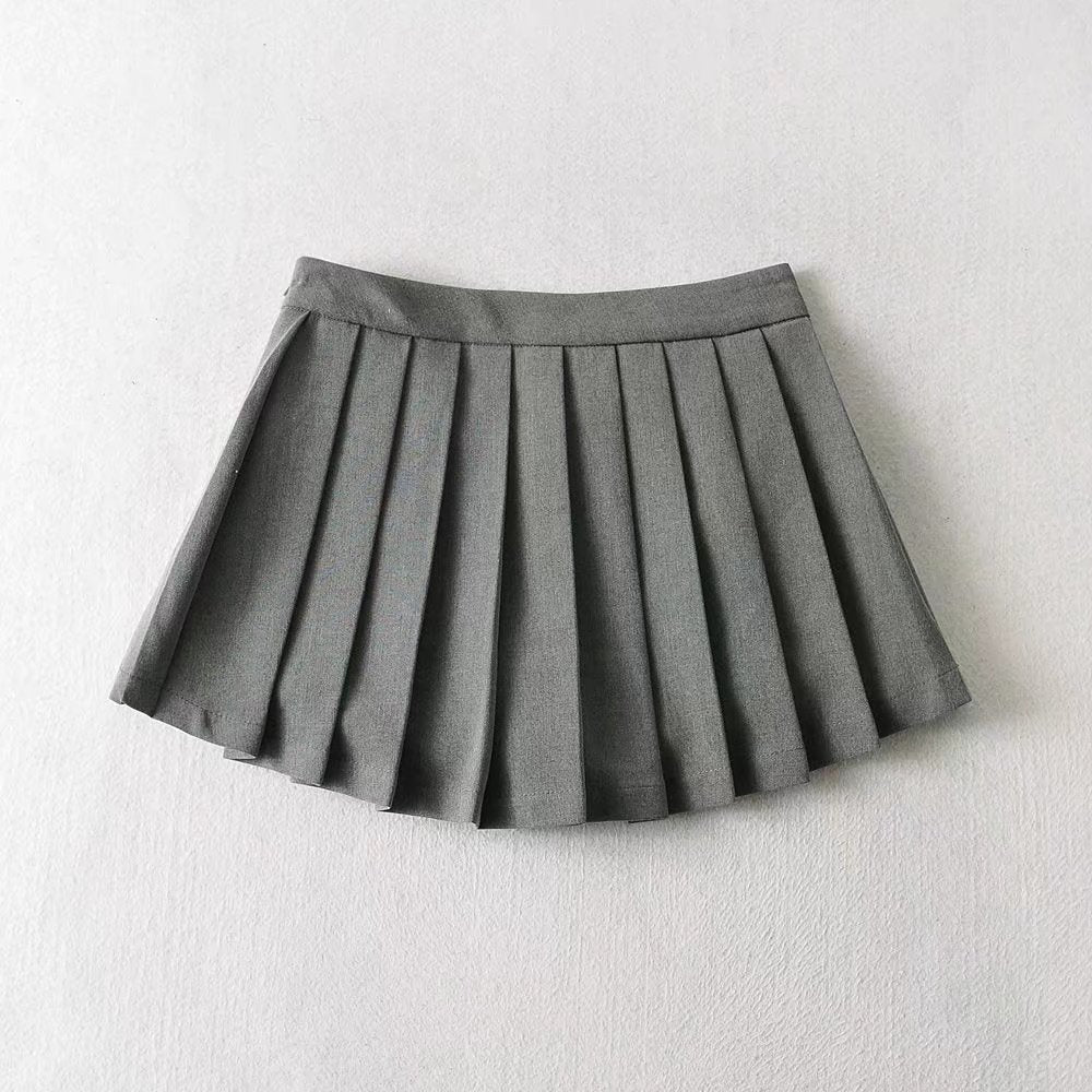 High Waist Pleated Pickleball Skirt for Women