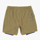 Men's Breathable Athletic 2-Layer Polyester Shorts w/ Pockets