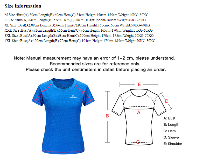 Women's Multicolored Polyester Dry Fit Shirt (XS - 2XL)